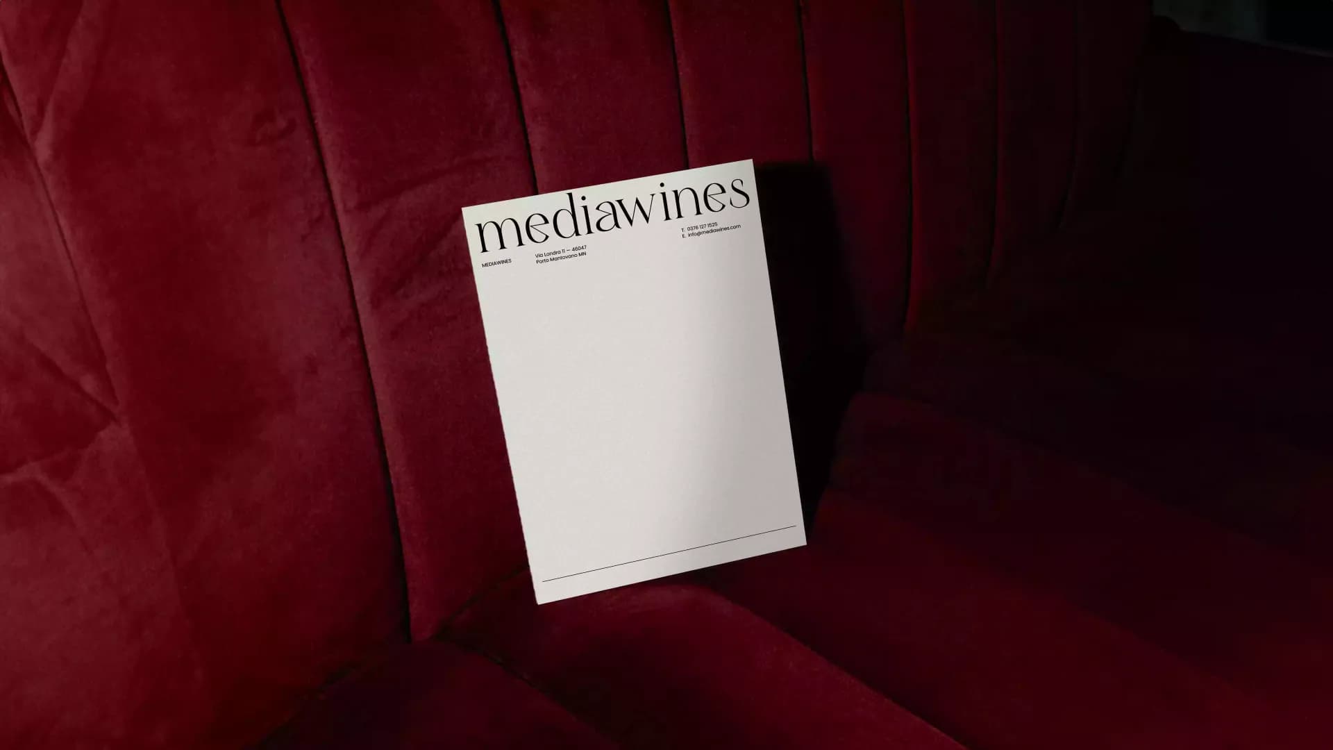 MediaWines — progetto brand identity di Bertoli Studios